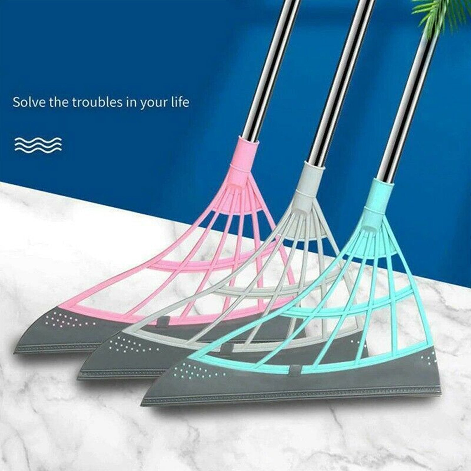 0525 Durable Eco-Friendly Broom with Scraper DeoDap 0525 Durable Eco-Friendly Broom with Scraper DeoDap